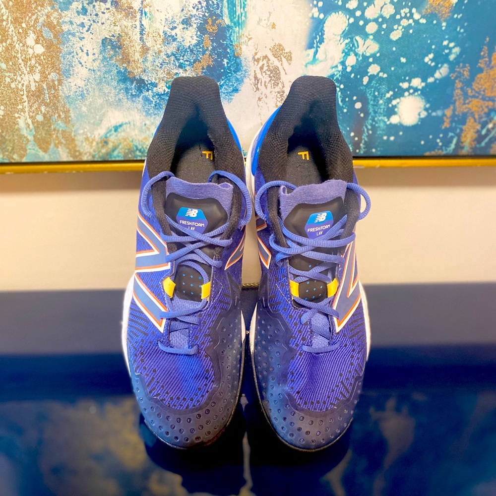 👟New Balance Men's Fresh Foam X Lav V2-Purple Blue